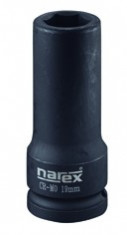 Hlavice nástrčná 1/2" 6hran 22 mm průmyslová prodloužená, NAREX 24046222PR - N1