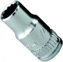 Hlavice nástrčná 1/4" palcová 12hran 7/32", NAREX 76026307 - N1