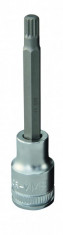 Hlavice zástrčná 1/2" XZN M9 x 100 mm CrV, NAREX 760491M09 - N1
