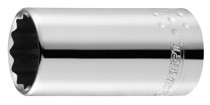 Hlavice nástrčná 1/2" 12hran 19 mm prodloužená, EXPERT E117285 - N1