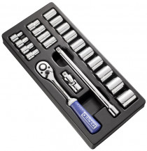 Modul s 1/2" nářadím, 21dílný, EXPERT E194677T - N1