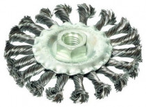 Kartáč copánkový radiální - ocel, 115xM14/0,50 - FESTA 22013 - N1