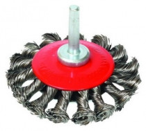 Brusný kartáč 75mm miskový, copy, stopka - N1