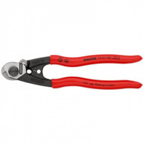 KNIPEX 95 61 190 Nůžky na drátěná lana do 5 mm, potaženo plastem, leštěno - N1