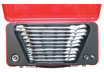 Sada klíčů ráčnové s kloubem a adaptéry 10-19 mm 13.dílná, Kennedy KEN5822250K - N1