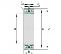 FAG NN 3028-AS-K-M-SP-C3 válečkové ložisko - N1