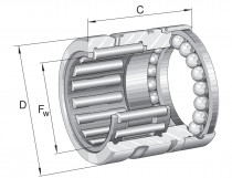INA NX 20 Z-XL ložisko - N1