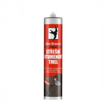 Debbex Střešní bitumenový tmel - 280 ml černá, kartuše - N1