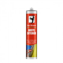 Debbex Akryl EXTERIÉR - 280 ml šedá, kartuše - N1