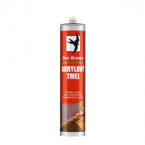 Debbex Akrylový tmel - 280 ml šedá, kartuše - N1