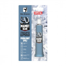 Debbex MAMUT GLUE Crystal - 25 ml transparentní, tuba v blistru - N1