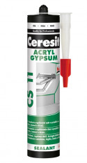 Ceresit CS 11 Acryl - 300 ml akrylový tmel elastický bílý - N1