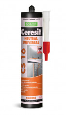 Ceresit CS 16 Neutral - 280 ml neutrální silikon bílý - N1