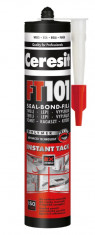 Ceresit FT 101 - 280 ml lepící tmel na všechny materiály bílý - N1