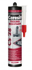 Ceresit CS 28 Thermo resistant - 300 ml tepelně odolný tmel červený - N1