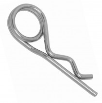 Závlačka pružná DIN 11024 double 4,5x80 nerez A4 - N1