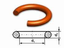 O-kroužek MVQ 70 ShA 12x4 Dichtomatik - N1