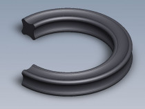 X-kroužek NBR 70 ShA 145,65x3,53 Dichtomatik - N1