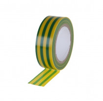 Páska izolační PVC 0,13x19x10 žlutozelená - N1