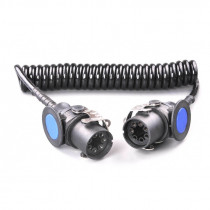 Kabel spirála 24V 4m 2x5P ABS - N1