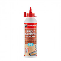 Debbex Lepidlo na dřevo WOODFIX D3 - 250 g transparentní, dóza - N1