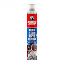 Debbex MULTI KLEBER WINTER - 750 ml zelená, pistolová dóza - N1