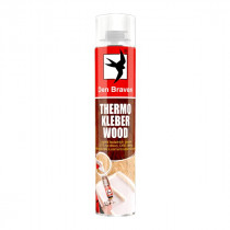 Debbex THERMO KLEBER WOOD - 750 ml žlutá, pistolová dóza - N1