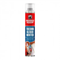 Debbex THERMO KLEBER WINTER - 750 ml žlutá, pistolová dóza - N1
