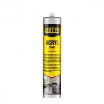 Distyk Akrylový tmel PROFI - 310 ml bílá, kartuše - N1