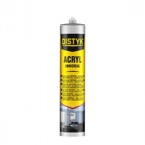 Distyk Akrylový tmel UNIVERSAL - 310 ml bílá, kartuše - N1