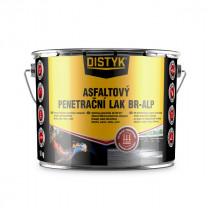 Distyk Asfaltový penetrační lak BR-ALP - 8 kg černá, plechovka - N1