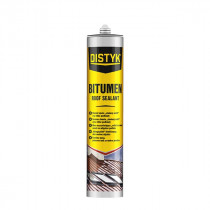 Distyk Střešní bitumenový tmel - 310 ml černá, kartuše - N1