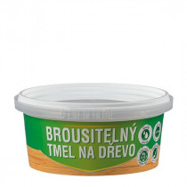 Debbex Brousitelný tmel na dřevo - 250 g mahagon / teak, kelímek - N1