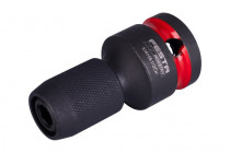 Adaptér na bity 1/4" - čtyhran 1/2" rázový Cr-Mo, FESTA INDUSTRY 18616 - N1