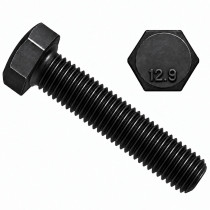 Šroub šestihranný celý závit DIN 933 M10x45-12.9 bez PÚ - N1