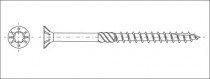 Vrut konstrukční zápustný TORX40 8,0x440 zinek žlutý - N1