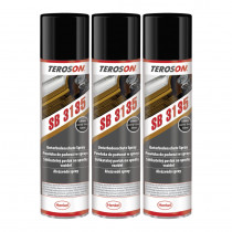 Teroson SB 3135 - 3x400 ml černý USB sprej - N1